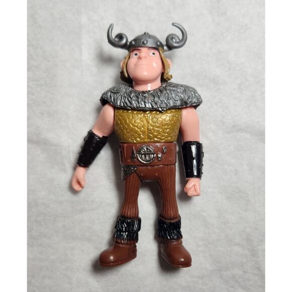 How To Train Your Dragon 5" Snotlout And 5" Astrid Action Figures Pre-owned - Picture 3 of 6